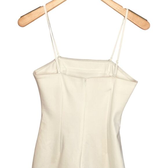 Elliatt Ivory Asymmetrical Hem Starlet Midi Gown Dress - Picture 8 of 11